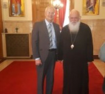 İlhan AHMET, Başpiskopos İeronimos ile görüştü