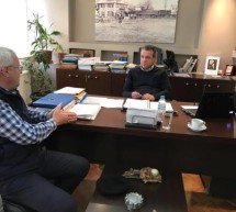 İlhan AHMET, Gümülcine Belediye Başkanı Yorgos Petridis ve Demokratik İttifak Rodop İli Sekreteri Yannis Garanis ile görüştü